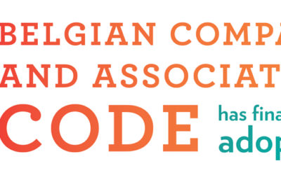 The new Belgian Company and Association Code has finally been adopted!